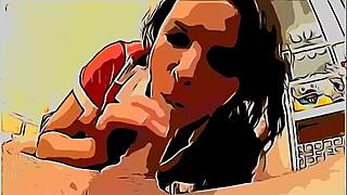 Here is her homemade hardcore video with MILF Julia P