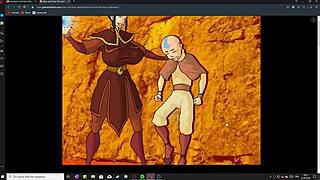 In the world of Avatar, the last cockbender masters huge cocks in hentai adventures