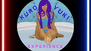 i love how purple lace makes her pussy prettier