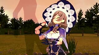 genshin impact lisa hentai adventure