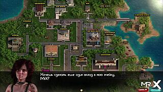 in treasure of nadia, milf caresses pussy with big cock and cums