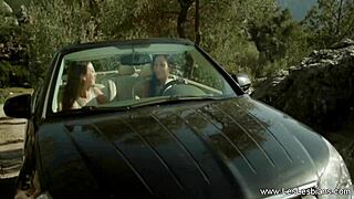 kissing my lesbian girl drives me wild with toys and milf heat