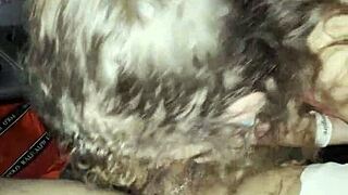 naudi nala gives sloppy blowjob in the car with big black cock