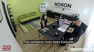 Barbora Fucks Me Hard To Prove She's Worth Hiring!