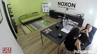 Barbora Fucks Me Hard To Prove She's Worth Hiring!