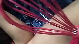 my horny wife masturbates alone at home