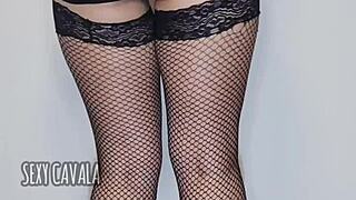 Morena Safada Stroking Big Cock To Orgasm