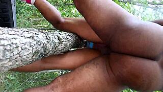 Layla Perez Gets Monster Cock Down In Forest Rough