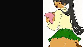 Ebony Teen Gets Dick