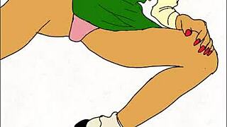 Ebony Teen Gets Dick