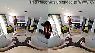 Super Cute Latina Gets Intense Anal Fucking in VR