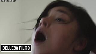 I crave my husband's deepthroat and pussy licking so badly. Brooklyn Gray shows him exactly how in this horny session.