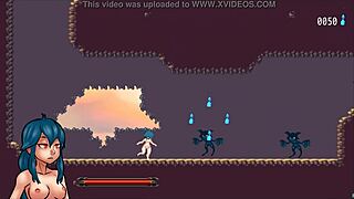 threesome with dark elves in nayla's castle solves our problem