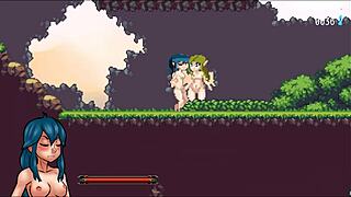 threesome with dark elves in nayla's castle solves our problem