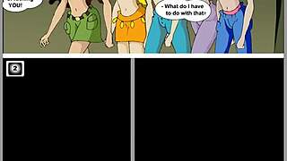 I love watching Flora and Helia in this cartoon game