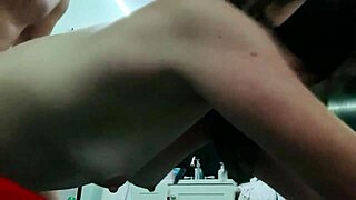 Blindfolded babe bent over for big cock doggystyle