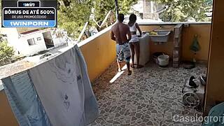 Bello amateur latina pornography – voluptuous young woman is fucked in butt by gelded dirtyLatin slutt Rodney and skinny shifty pervy asshole stepdad