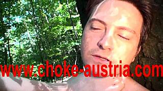 Goddess Mistress Chokes Bound Slave In Domination