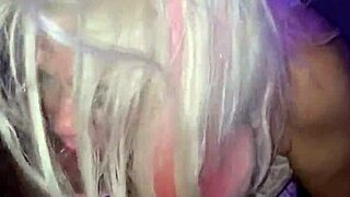 Shemale Cougar Hunting Big Black Monster Cock in Raw Action