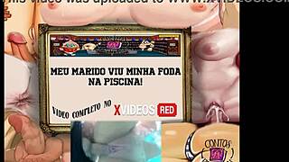 did my husband see me fucking in the pool?