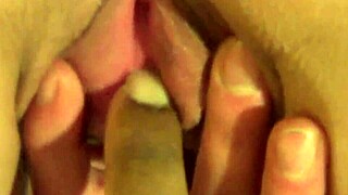 german girl fingers her wet pussy to intense orgasm