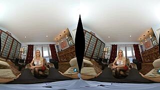 brandi love from milfvr seduces groupie in steamy pov encounter