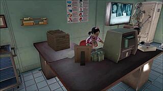 Fallout 4 nurse strips down for a hot tease, wanna watch her seduce the patient?