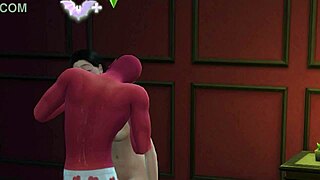 vampire bites young girl in 3d hentai