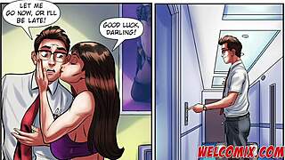 Suggestive Fucking Scene With Hot Rocker And Nerd Stallion In Anime Style.