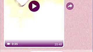 latina chats online while teasing with banana in heat