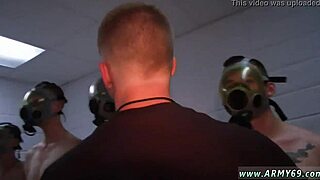 I'm training new gay recruits with kissing and anal exercises