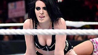 wwe paige sets up the ultimate jerk off game challenge for fans