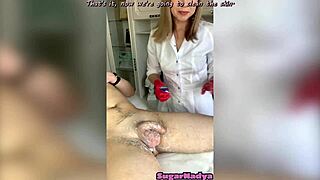 Sugarnadya trims her pussy for a client’s massive cock session  