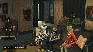 sims 4 wicked halloween part 1 - rejuvenation sperm with mommy