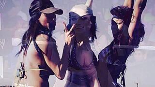 wwe paige sets up the ultimate jerk off game challenge for fans