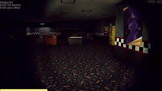 Night shift at Fazclaires nightclub in FNAF parody