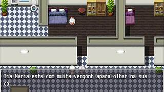 milf anal game with bbw aunt in babalover pt-br