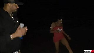 Ksal Hot Beach Night Orgy With Danny