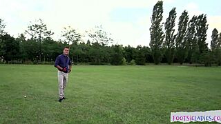 i love this smalltits euro babe's outdoor footfetish