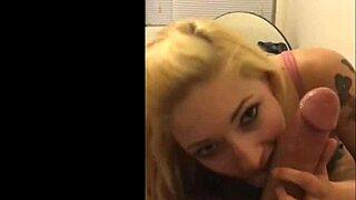 Want To See Tattooed Babe Suck Big Cock?