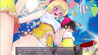Detailed exploration of play girl in anime game part 1