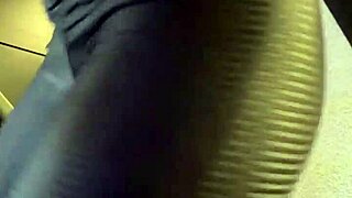 Red-Haired Fitness Babe Licks Pussy In Public Park