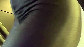 Red-Haired Fitness Babe Licks Pussy In Public Park