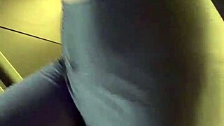 Red-Haired Fitness Babe Licks Pussy In Public Park