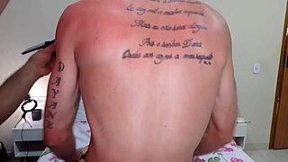 Behind the scenes with dayandra, the tattooed delight getting banged by big black cock backstage?