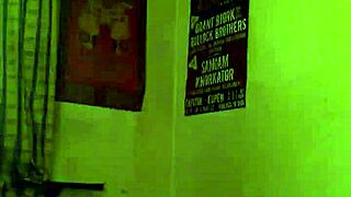 Hidden cam catches fat amateur jerking off to intense orgasm