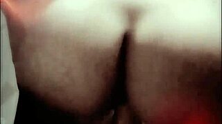 Hot-assed Latina slut rides dildo in bathroom cowgirl style.