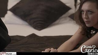 Petite czech teen isabella de laa bent over for anal doggystyle