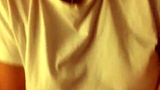 my girl has fun playing with my big cock using a cock ring in pov