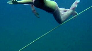 Hot girls on Tenerife in the sea evoke feelings of freedom and desire